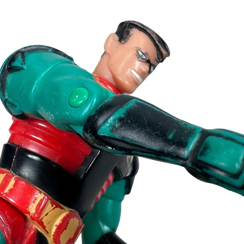 Vintage DC Comics Batman Robin Bruce Wayne Action Figure Lot 1990 1993 1994 4pc